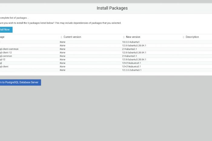 Cum să configurați un server de baze de date PostgreSQL cu Webmin pe Ubuntu Server