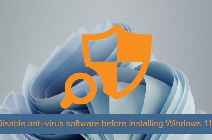Trebuie să dezactivez software-ul antivirus înainte de a instala Windows 11