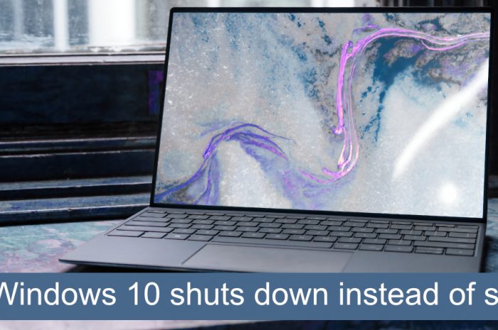 Cum să remediați Windows 10 se închide în loc de somn