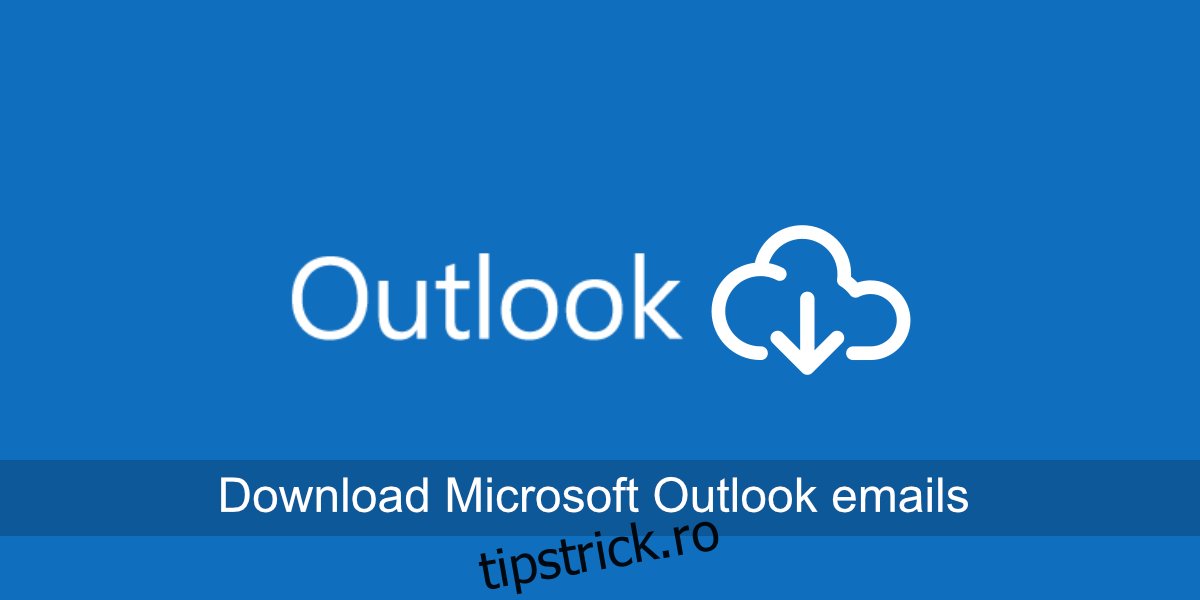 descărcați e-mailuri Microsoft Outlook
