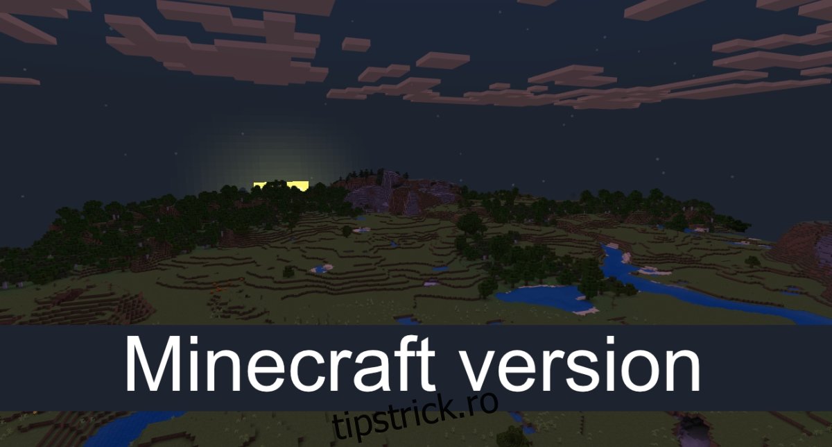 Versiunea Minecraft
