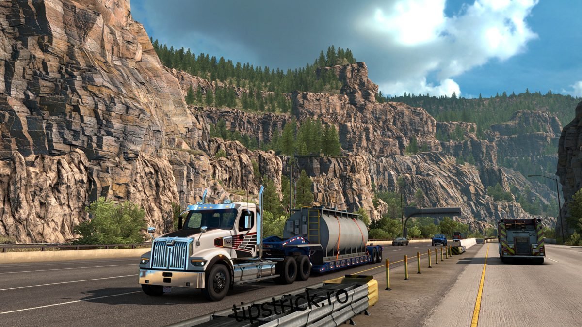 American Truck Simulator pe Linux
