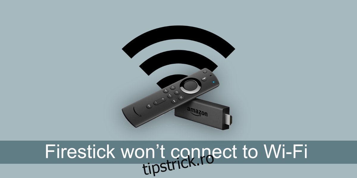 Firestick nu se va conecta la Wi-Fi