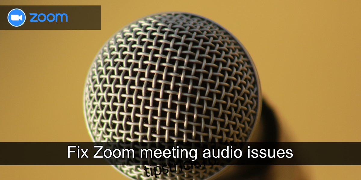 remediați problemele audio ale întâlnirii Zoom