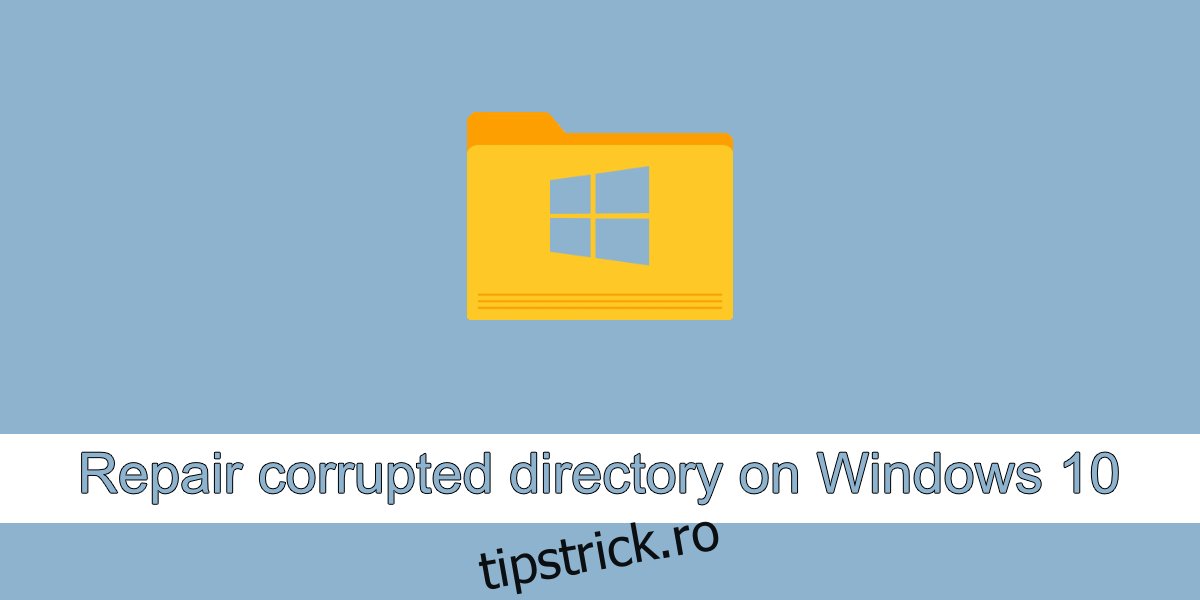 reparați directorul corupt pe Windows 10