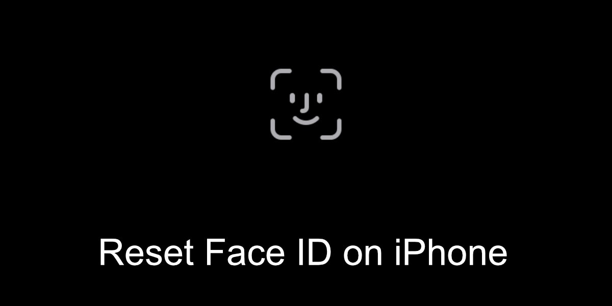 resetați Face ID pe iPhone