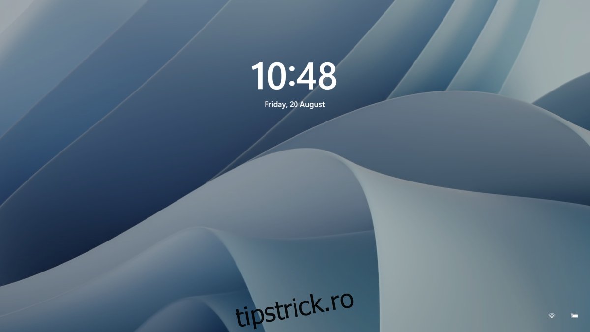 imagine de fundal pentru ecranul de blocare în Windows 11