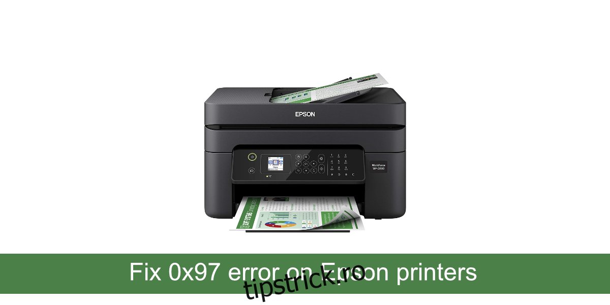 Eroare 0x97 Imprimante Epson