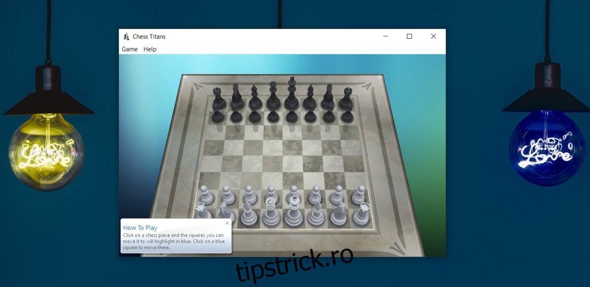 Chess Titans pe Windows 10