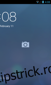 Ecran de blocare Android inspirat de iOS 7 cu suport Pebble