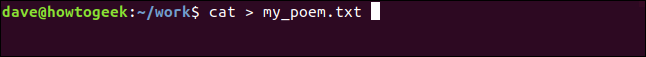 cat > my_poem.txt într-o fereastră de terminal” width=”646″ height=”57″ onload=”pagespeed.lazyLoadImages.loadIfVisibleAndMaybeBeacon(this);”  onerror=