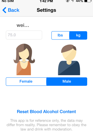 Drink It Smart îți spune cât de beat ești și estimează alcoolul din sânge [iOS]
