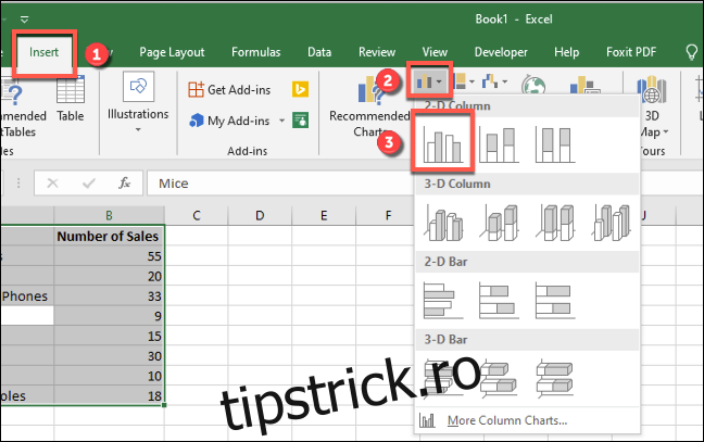 Cum Să Faci O Diagramă Cu Bare în Microsoft Excel Tipstrickro