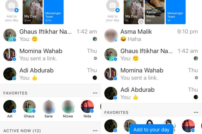 Cum să distribui o poveste Facebook Messenger Day