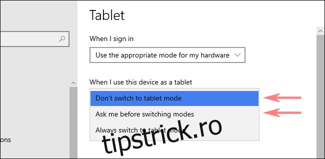 Cum să activați și să dezactivați modul tabletă pe Windows 10