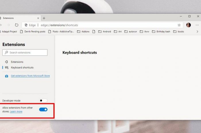 Cum se instalează extensiile Chrome în Chromium Edge pe Windows 10