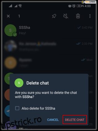 Sitcom participate that's all Cum să ștergeți toate mesajele din Telegram - tipstrick.ro