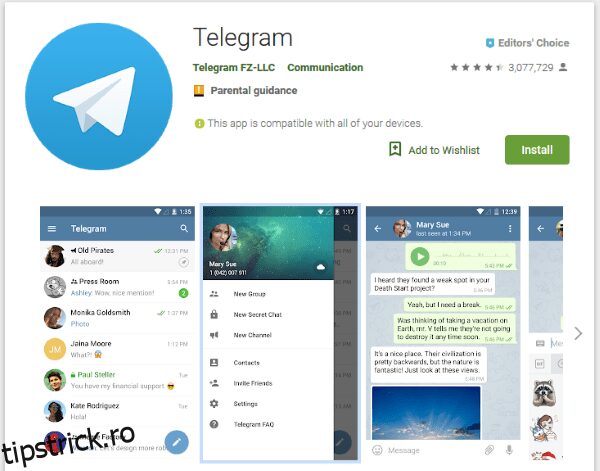 Cum să ștergeți toate mesajele din Telegram