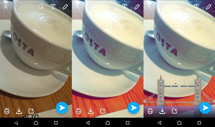Cum să utilizați două filtre Snapchat simultan