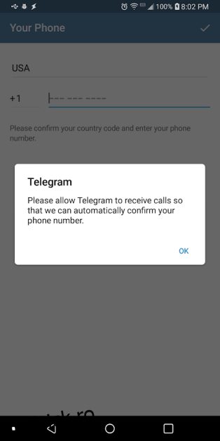 Cum să vă ascundeți numărul de telefon în Telegram