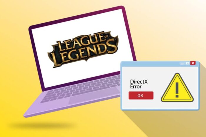 Remediați eroarea League of Legends Directx în Windows 10
