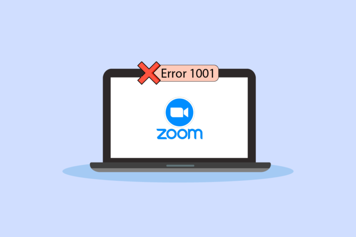 Cum să remediați codul de eroare Zoom 1001 pe Windows 10