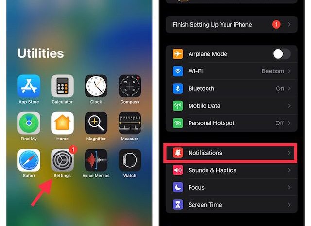 Cum să afișați numărul de notificări pe iPhone în iOS 16