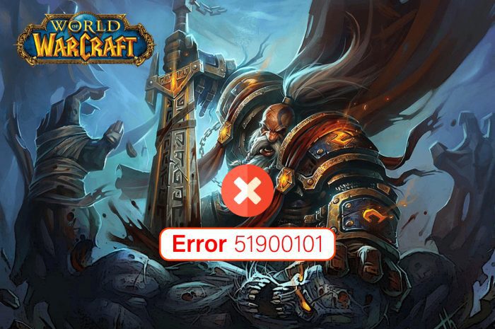 Remediați eroarea World of Warcraft 51900101 în Windows 10