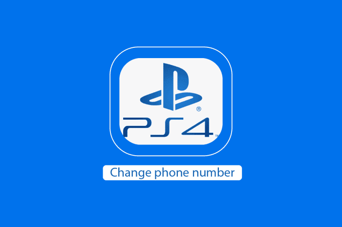 Cum să schimbi numărul de telefon pe PS4