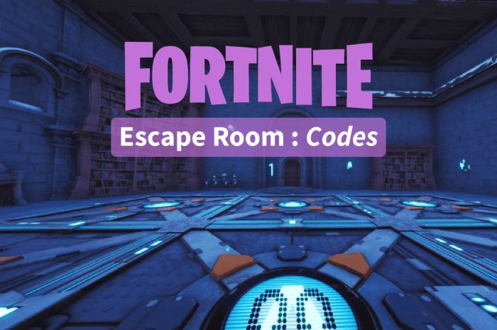 Cele mai bune coduri Fortnite Escape Room: Valorificați acum