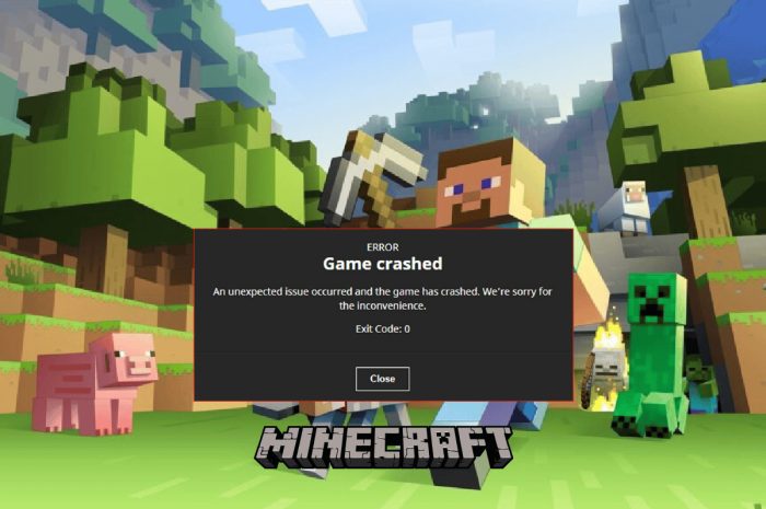 Remediați codul de ieșire 0 Minecraft pe Windows 10
