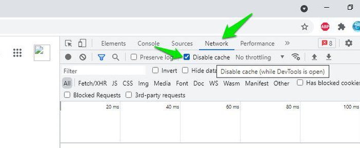 Cum să dezactivați memoria cache în Chrome, Firefox, Safari și alte browsere
