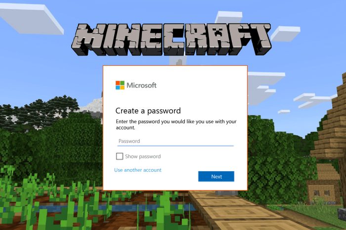 Cum se schimbă contul Microsoft pe Minecraft PE