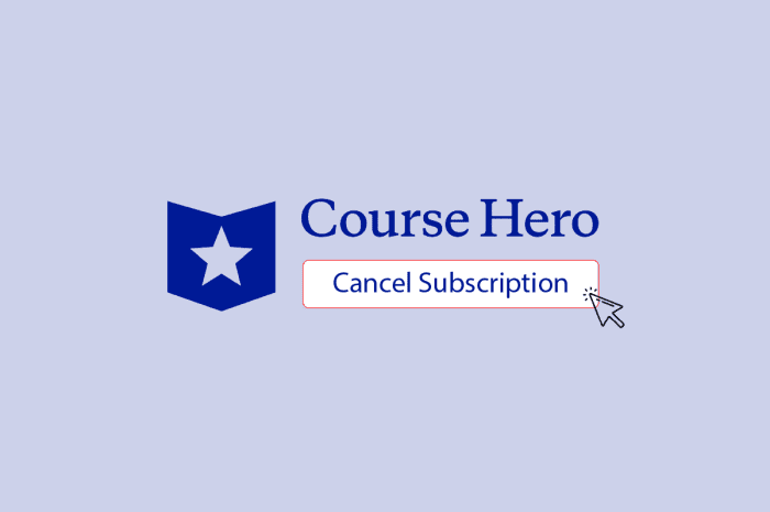 Cum să anulați abonamentul Course Hero