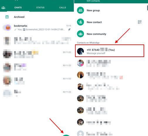 Cum să-ți trimiți mesaje pe WhatsApp