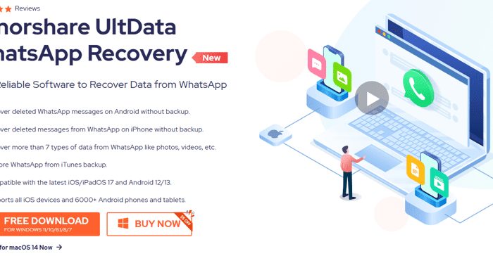 Tenorshare UltData WhatsApp Recovery: recuperați mesajele WhatsApp șterse