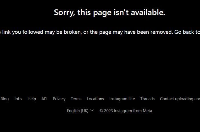 De ce Instagram afișează „Îmi pare rău, această pagină nu este disponibilă”?  Cum să remediați eroarea